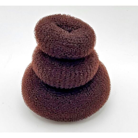 Lot of 3 Hair Buns - Picture 1 of 3
